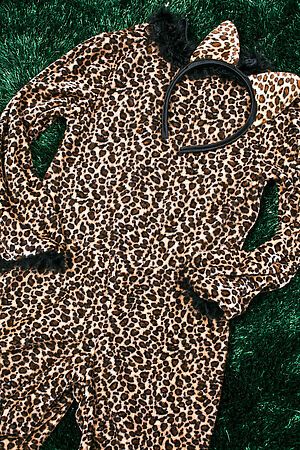 Костюм Леопарда, Гепарда, Дикой Кошки LA MASCARADE (Коричневый) 103297 #188844