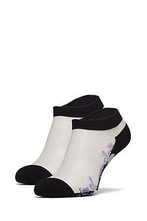 Носки LE CABARET (Черный, фиолетовый, серый) 204292 #189078
