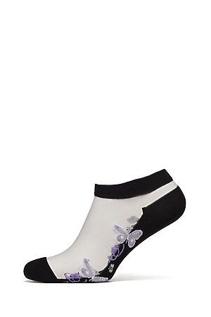 Носки LE CABARET (Черный, фиолетовый, серый) 204292 #189078