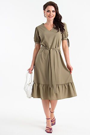 Платье LADY TAIGA (Олива) П1356-15 #190041