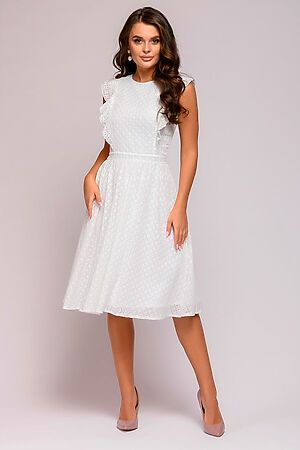 Платье 1001 DRESS (Белый) 0112001-02006WH #190830
