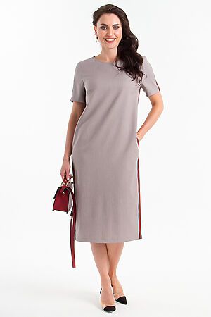Платье LADY TAIGA (Песочно - серый) П1373-11 #192958
