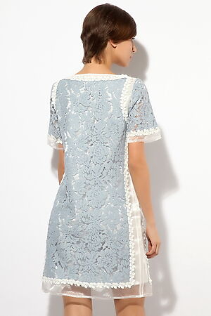Платье MERSADA (Голубой, белый) 81318 #193270