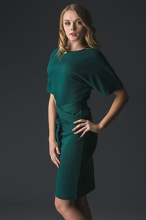 Платье MERSADA (Темно-зеленый) 93843 #193418