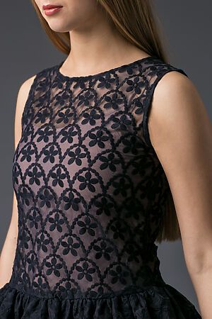 Платье MERSADA (Черный, бежевый) 82934 #193777