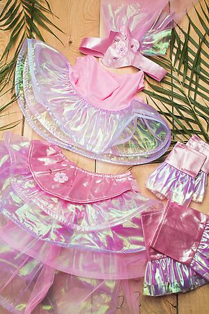 Карнавальный костюм "Танцовщица" LA MASCARADE (Ярко-розовый) 103285 #193938