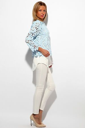 Костюм: блуза, топ, брюки MERSADA (Бледно-голубой) 79102 #194049