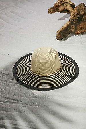Плетеная шляпа Райские пляжи Бали с мягкими полями Nothing But Love (Светло-бежевый) 202048 #195618
