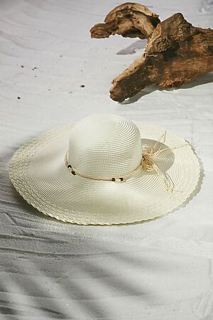 Плетеная шляпа Под жарким солнцем Фиджи с мягкими полями Nothing But Love (Кремовый) 202045 #195729