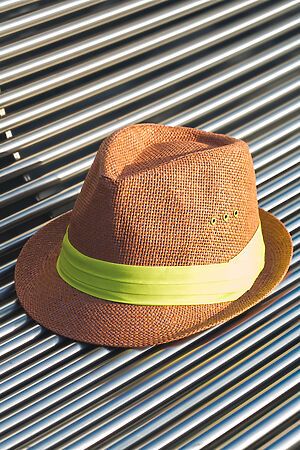 Шляпа КРАСНАЯ ЖАРА (Оранжевый, салатовый) 98311 #195751