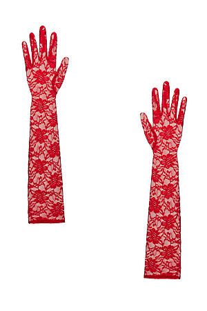 Ажурные перчатки "Валентинка" LE CABARET (Красный) 206396 #195879
