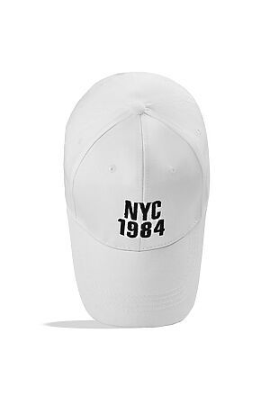 Бейсболка "Нью-Йоркские ночи" КРАСНАЯ ЖАРА (Белый, черный) 204932 #195944