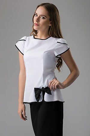 Блуза MERSADA (Белый, черный) 76652 #196053