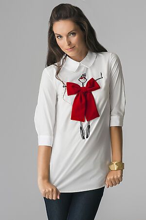 Блузка MERSADA (Белый) 96776 #196619