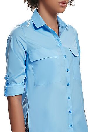Туника-рубашка MERSADA (Светло-голубой) 111173 #196787