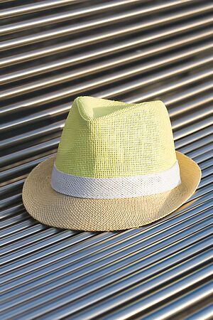 Шляпа КРАСНАЯ ЖАРА (Светло-желтый, белый, бежевый) 98302 #197205