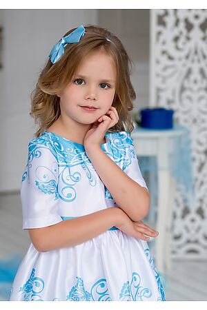 Платье ALOLIKA (Анджел голубой) ПЛ-1900-2 #198104