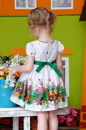 Платье ALOLIKA (Весняна белый) ХП-1617-1 #198751