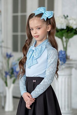 Блуза ALOLIKA (Снежанна голубой) ТБ-1307-2 #198853