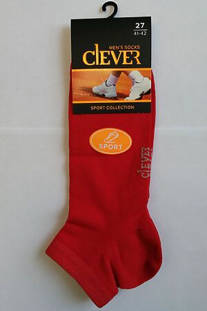 Носки CLEVER (Красный) S101 #198875