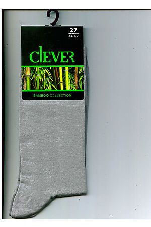 Носки CLEVER (Св.серый) Б100Л #198885