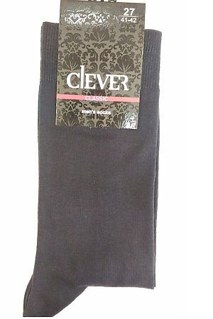 Носки CLEVER (Т.серый) К100Л #198893