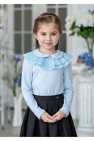 Блуза ALOLIKA (Ульяна голубой) ТБ-1504-2 #198902