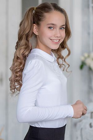 Блуза ALOLIKA (Фелина белый) ТБ-1811-1 #198922