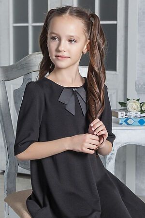 Платье ALOLIKA (Августина черный) ШП-1701-13 #198976