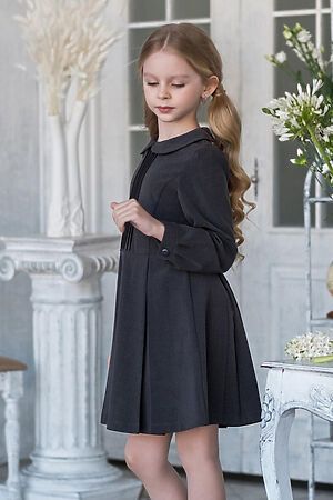 Платье ALOLIKA (Первоклашка т.серый) ШП-1401-122 #199240