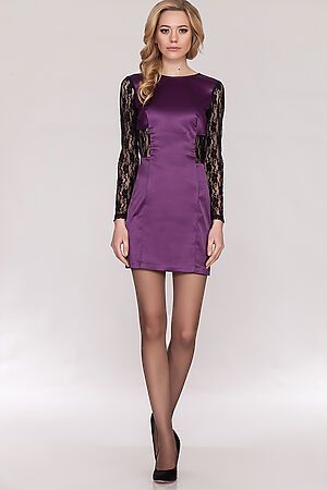 Платье EZANNA (Фиолетовый) 412012 #20072