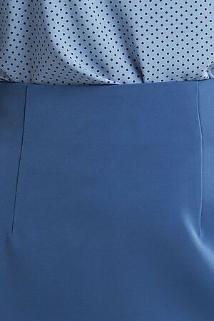 Костюм (Блуза+Юбка) LADY TAIGA (Синий/голубой) К1384-15 #202004