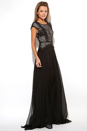 Платье MERSADA (Черный, бежевый) 73101 #202969