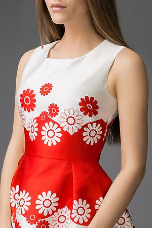 Платье MERSADA (Белый, красный) 96647 #203094