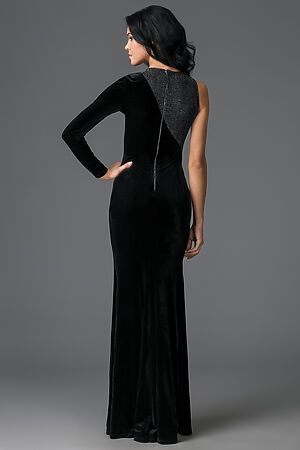 Платье MERSADA (Черный, антрацитово-серый) 105852 #203121