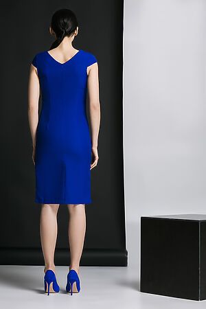 Платье-футляр "Загадка орнамента" MERSADA (Королевский синий) 106350 #203379