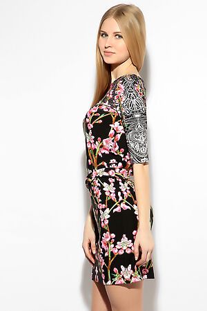 Платье MERSADA (Черный, белый, розовый) 75252 #203406
