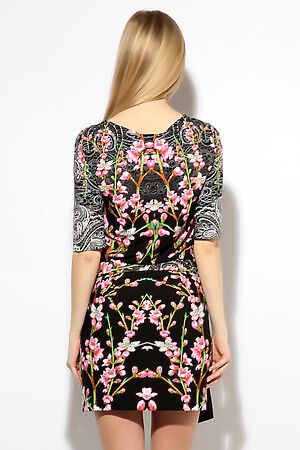 Платье MERSADA (Черный, белый, розовый) 75252 #203406