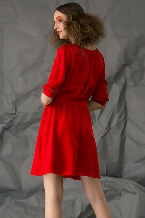 Платье MERSADA (Ярко-красный) 94627 #203414