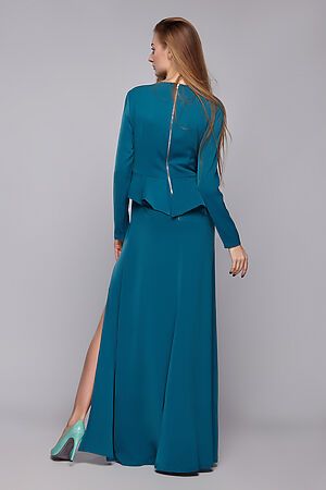 Платье "Природа волшебства" MERSADA (Темно-голубой) 106858 #203507