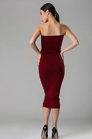Платье MERSADA (Бордовый) 105039 #203513