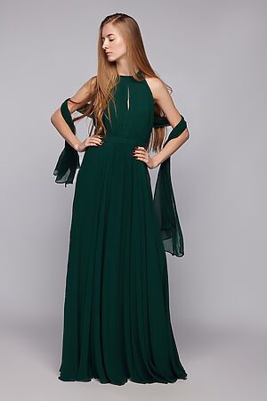 Платье "Венера и Амур" MERSADA (Темно-зеленый) 107087 #203542