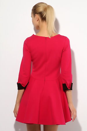 Платье MERSADA (Ярко-розовый, черный) 89194 #203890
