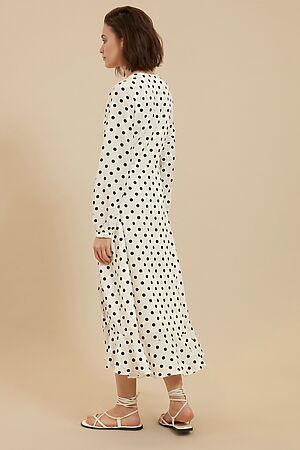 Платье ZARINA (Белый графика крупная) 0224006530 #204775