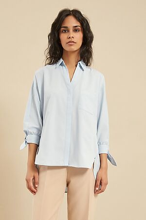 Блуза ZARINA (Голубой) 0224101301 #204817
