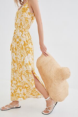 Платье ZARINA (Желтый цветы крупные) 0225000500 #205218