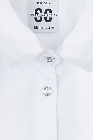 Блуза PLAYTODAY (Белый) 22021068 #205429