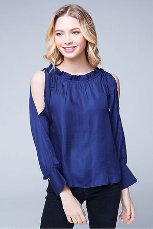Блуза MARIMAY (Темно синий) 7229 #209376