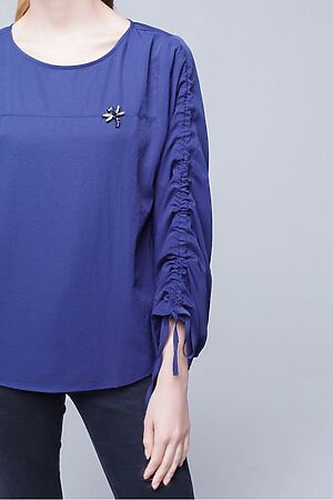 Блуза MARIMAY (Темно синий) 7289 #209512