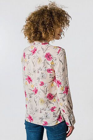 Блузка MARK FORMELLE (Цветы на бежевом) 19-7005-9 #212748